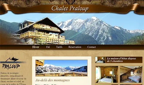 Chalet Pra Loup N12A Webdesigner Freelance NICE