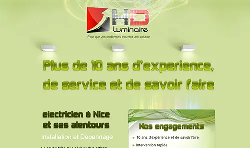 HD Luminaire N12A Webdesigner Freelance NICE