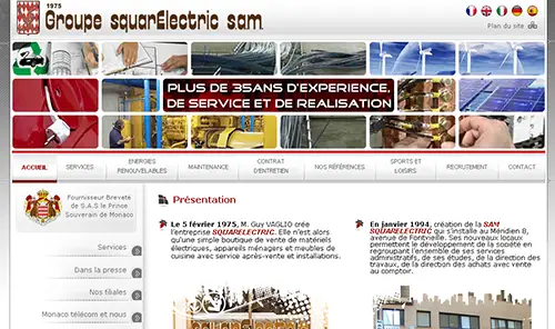 Squar Electrique N12A Webdesigner Freelance NICE